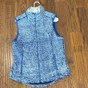 Blue Fleece Vest